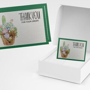 succulent card set . watercolor succulents cards